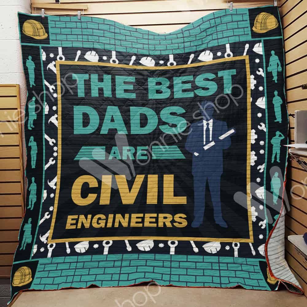 Civil Engineer Dad Quilt Blanket DHC03021460TD