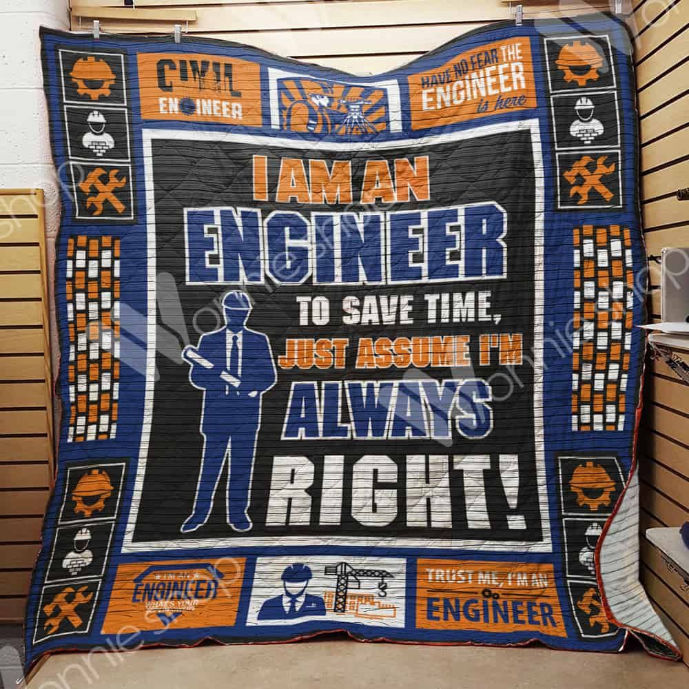 Civil Engineer Quilt Blanket DHC03021445TD
