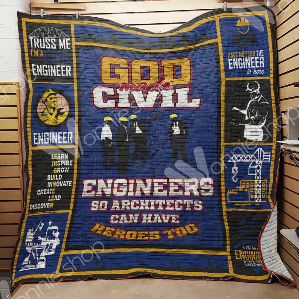 Civil Engineer Quilt Blanket DHC03021454TD