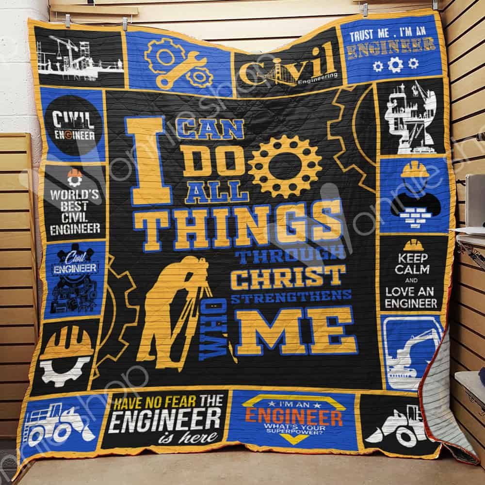 Civil Engineer Quilt Blanket DHC03021465TD