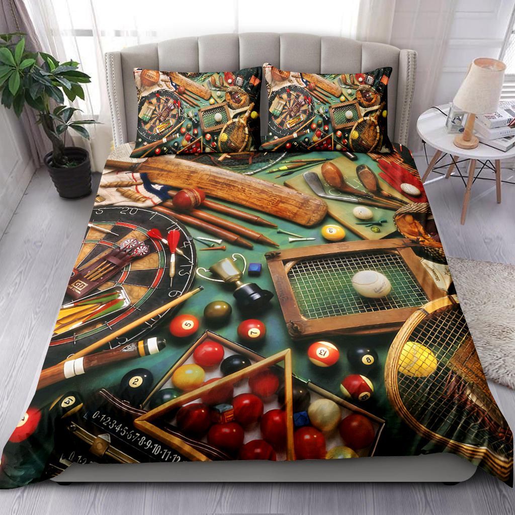 Classic Sports Gear Bedding Set