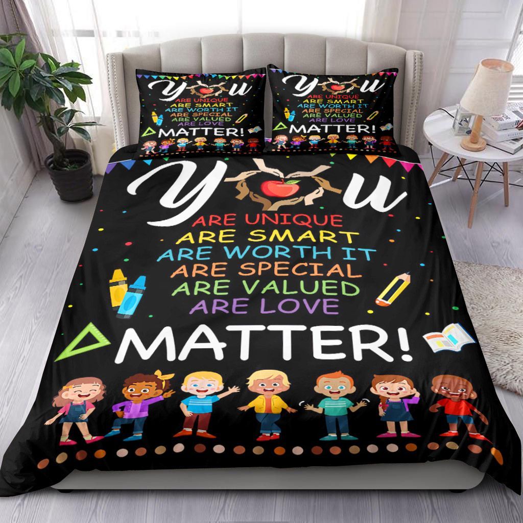 Classroom You Matter Bedding Set