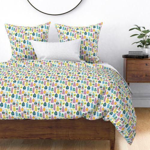 Clean Day Small Pattern Bedding Set