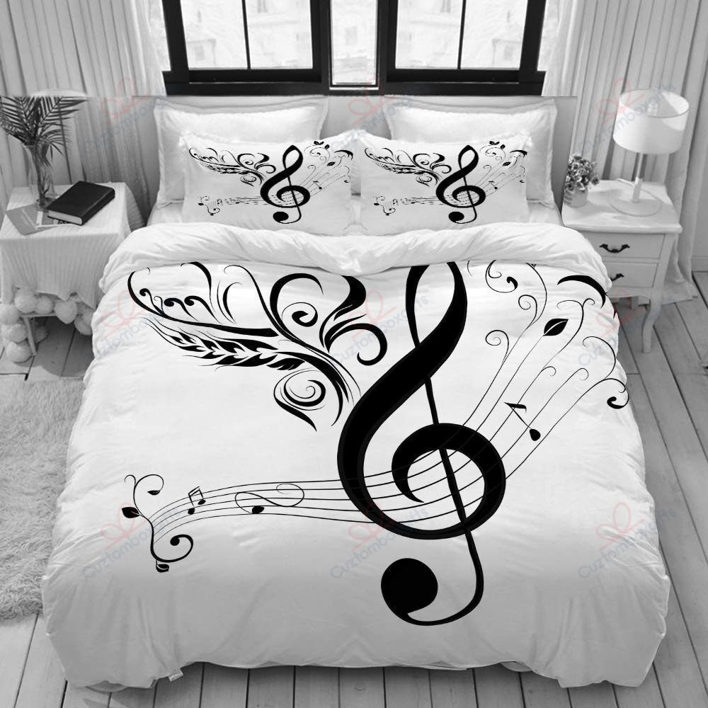 Clef And Musical Note Bedding Set