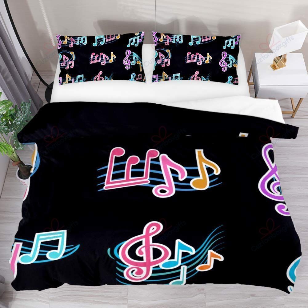 Clef And Musical Note Bedding Set