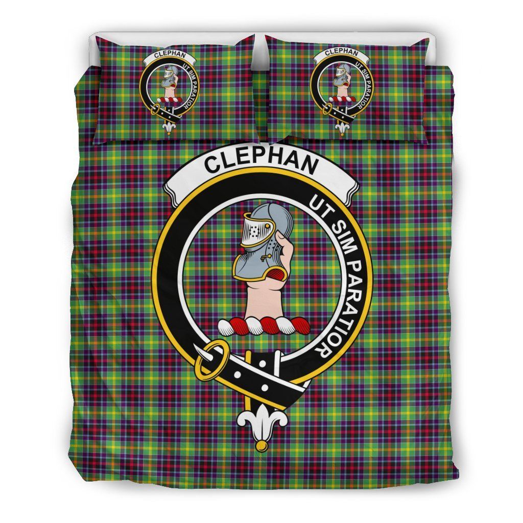 Clephane Clan Badge Tartan Bedding Set