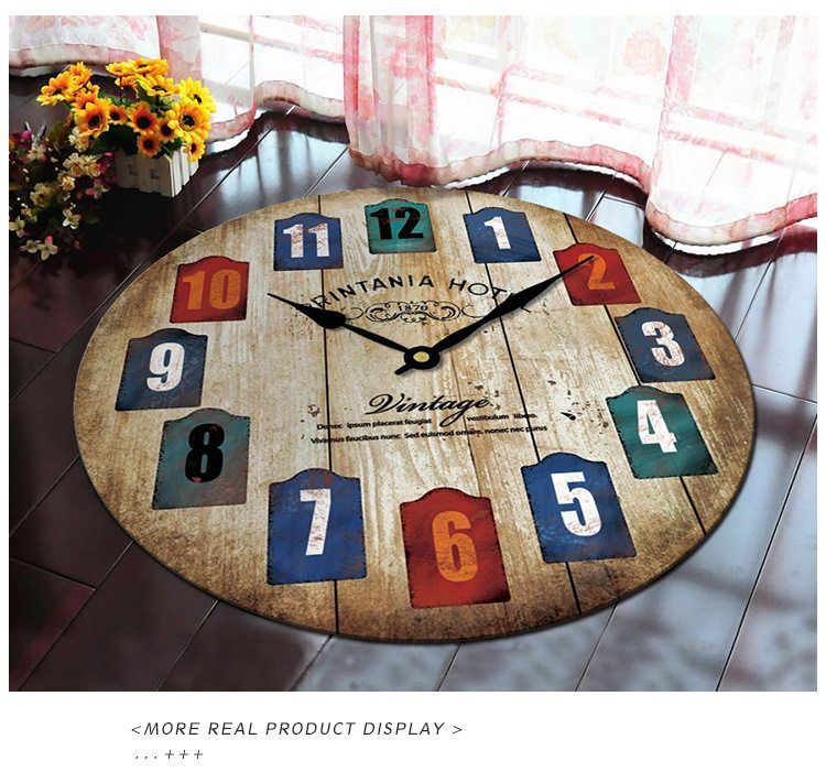 Clock Round Carpet