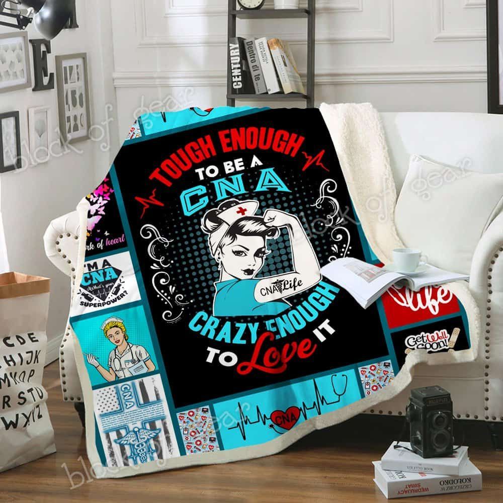 CNA Life Fleece Blanket