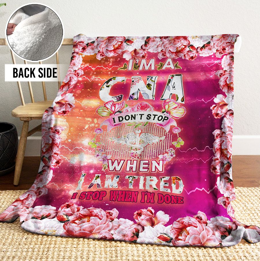 CNA Sherpa Fleece Blanket