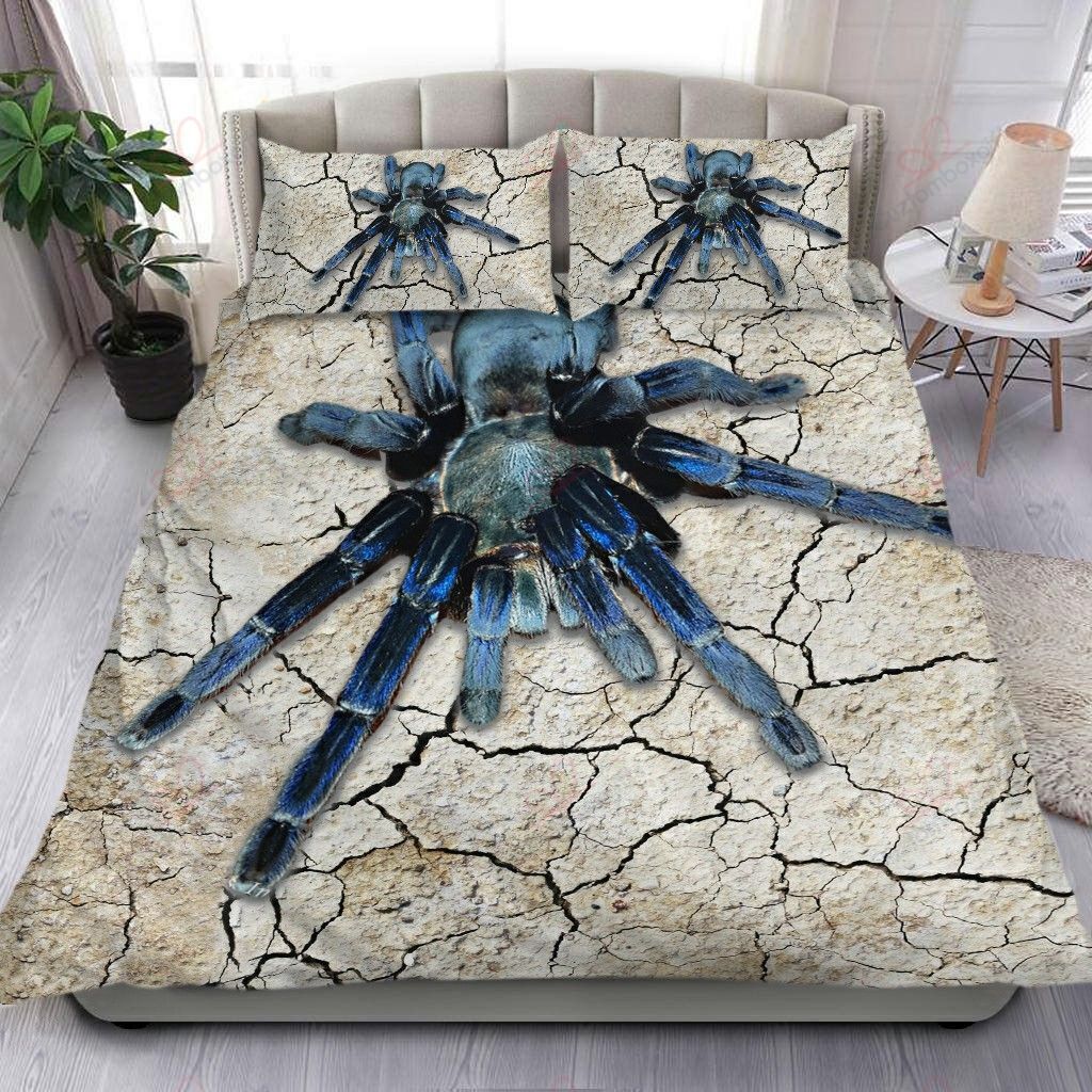 Cobalt Blue Tarantula Spider Bedding Set