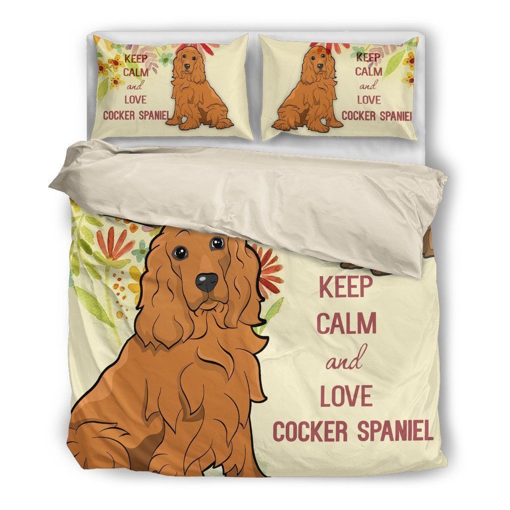 Cocker Spaniel Bedding Set