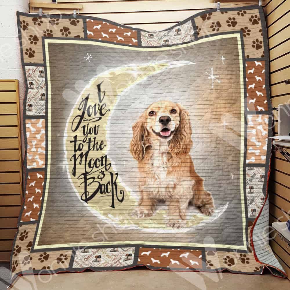 Cocker Spaniel Dog Quilt Blanket DHC0602662TD