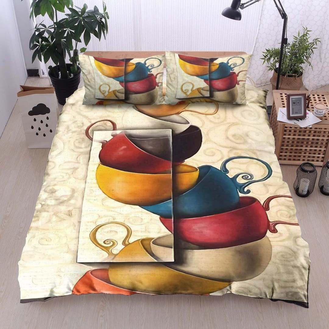 Coffee Bedding Set