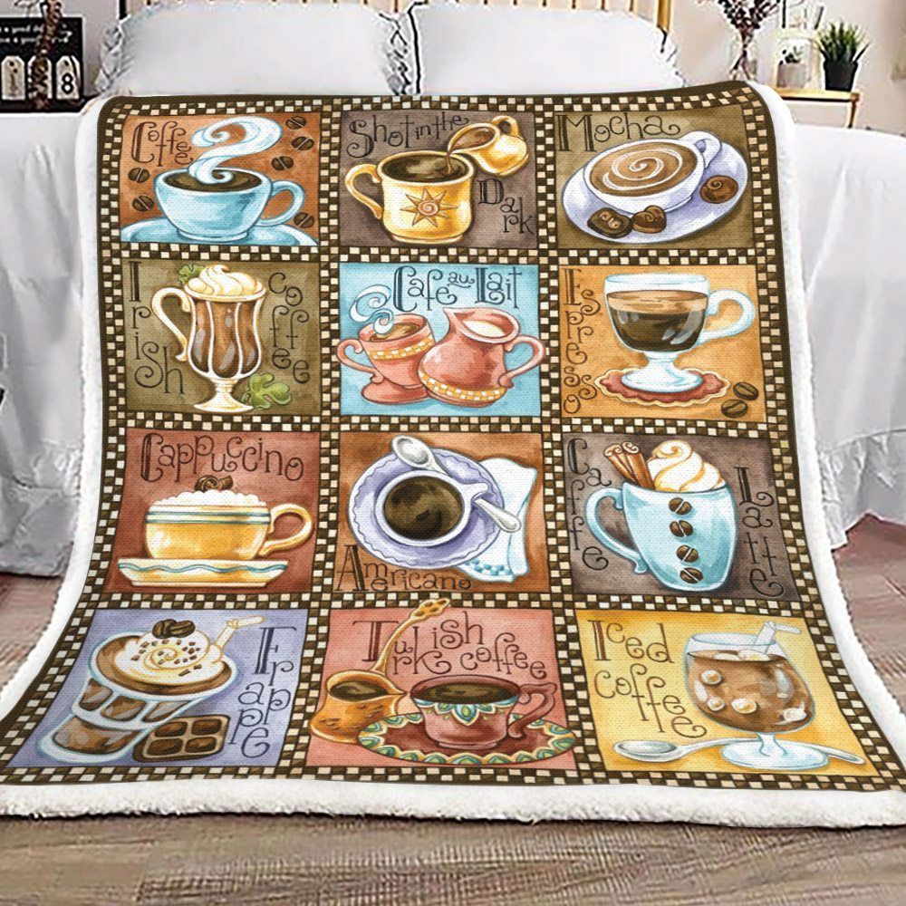 Coffee Sherpa Fleece