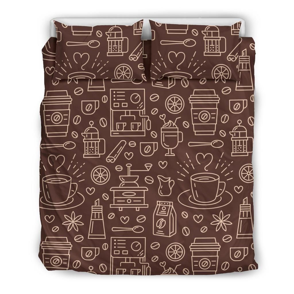 Coffee Bedding Set