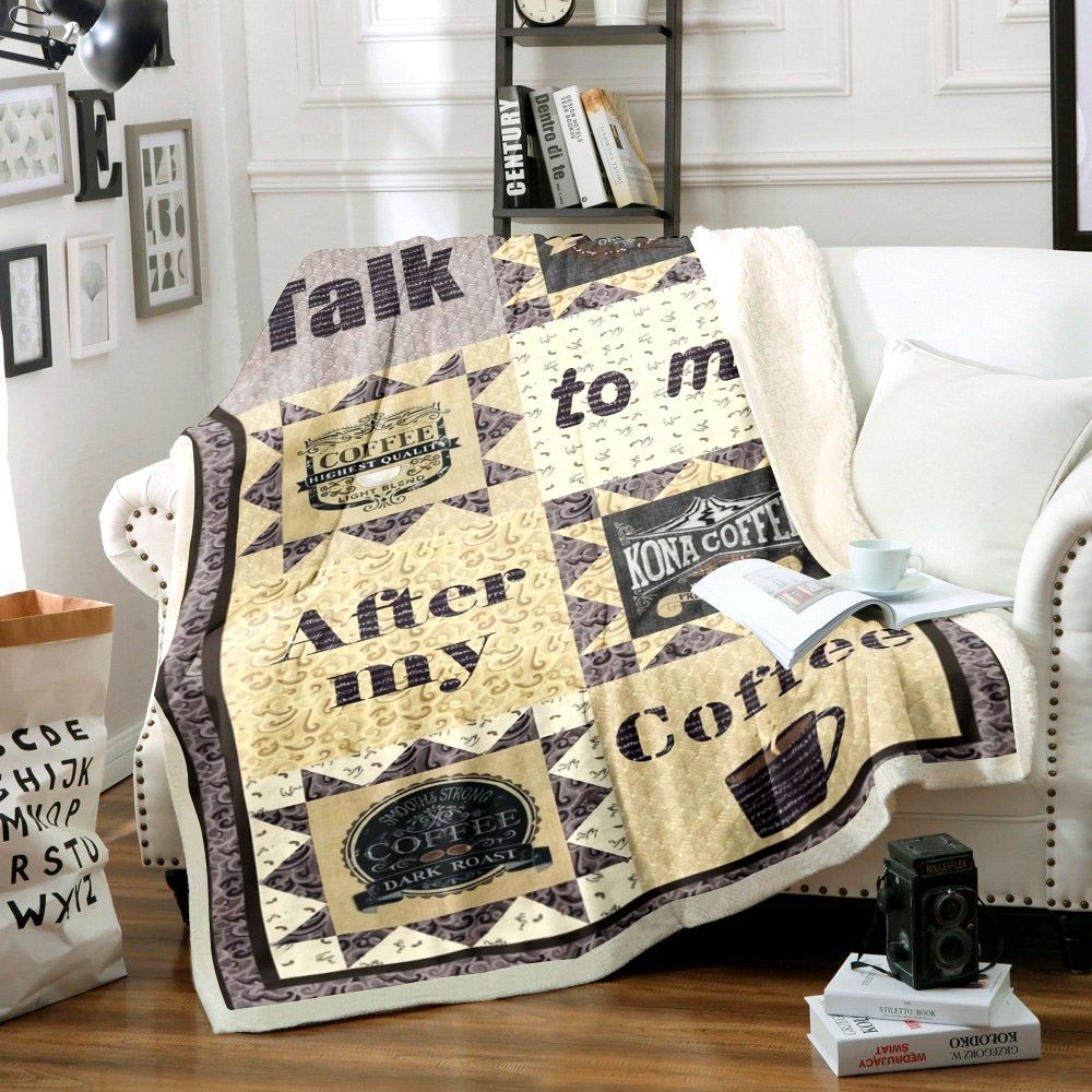 Coffee Delivery Sherpa Fleece