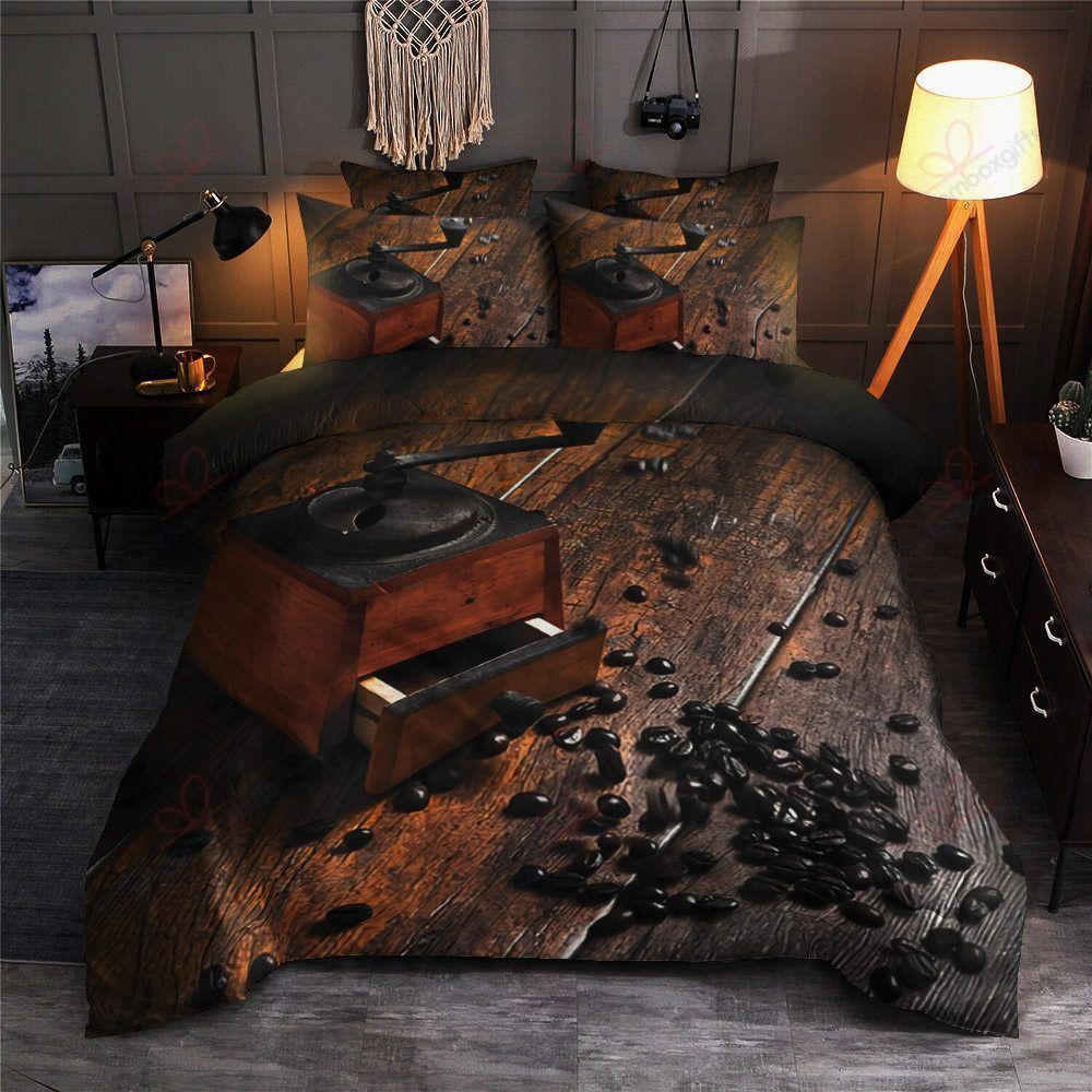 Coffee Grinder Bedding Set