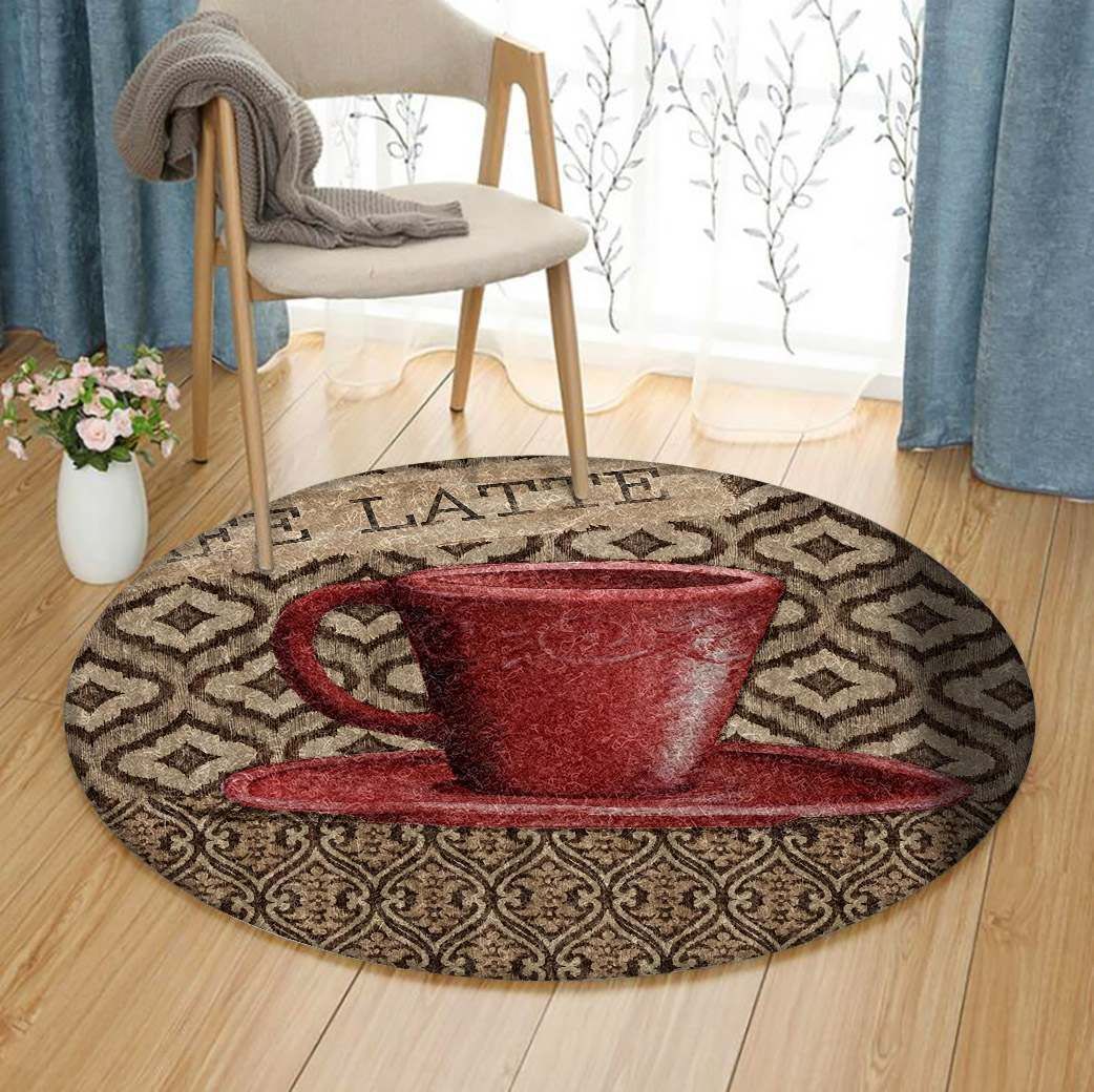 Coffee Round Carpet