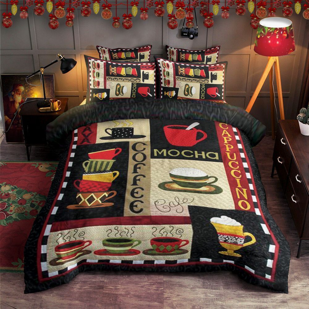Coffee Bedding Set