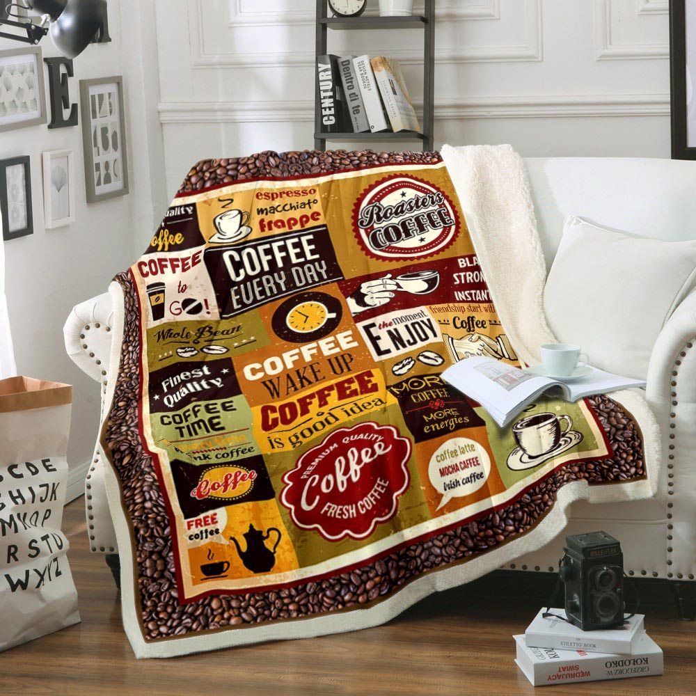 Coffee Sherpa Fleece