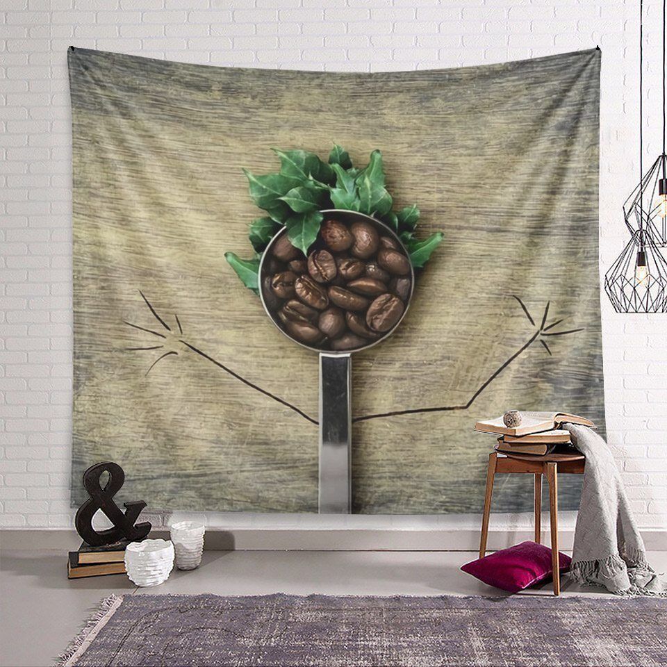 Coffee Bedding Tapestry