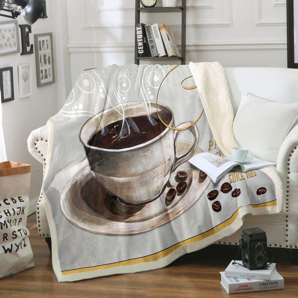 Coffee Sherpa Fleece