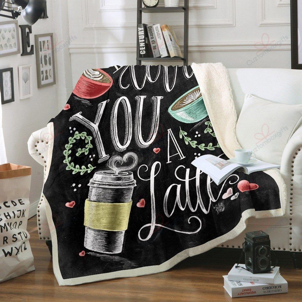 Coffee Fleece Blanket