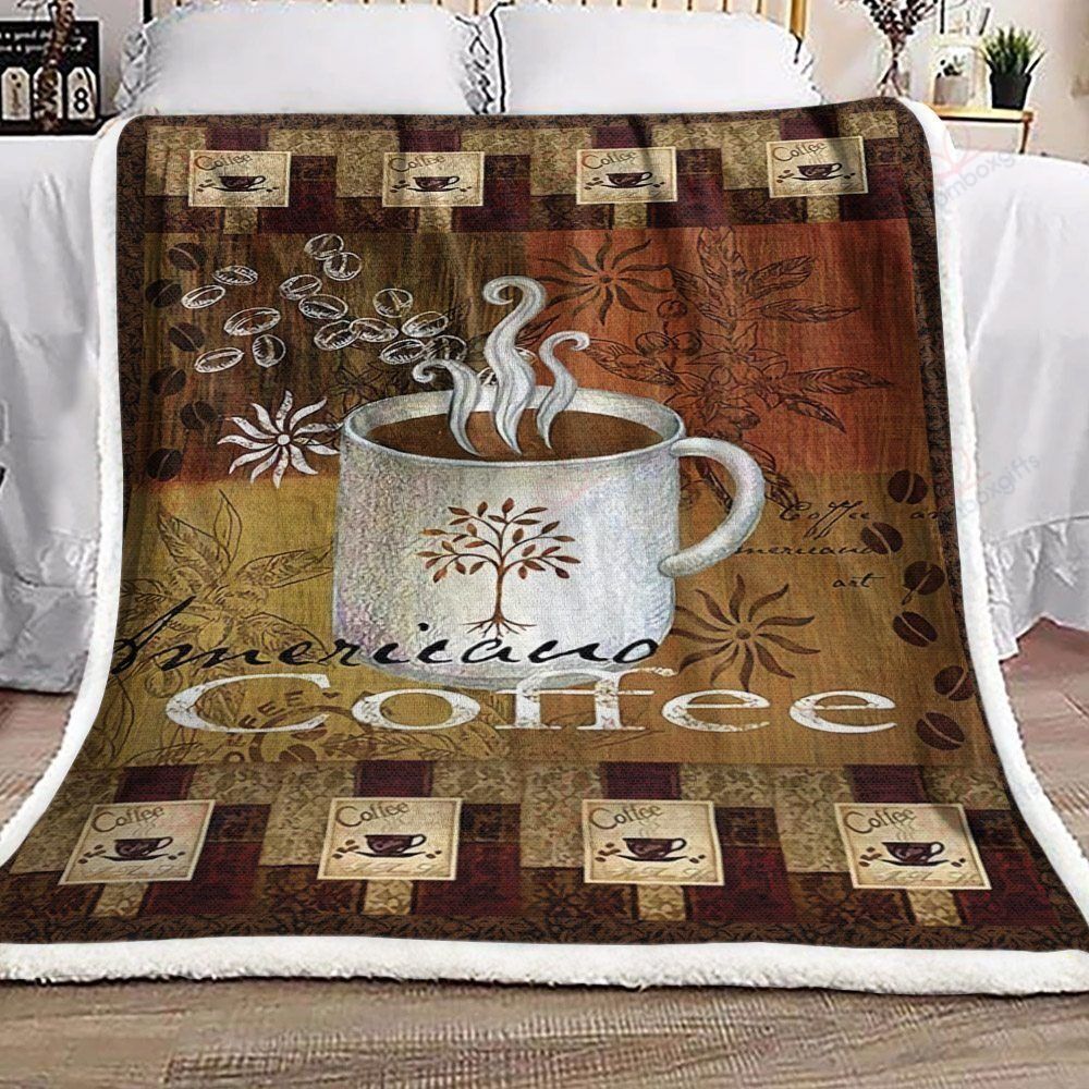Coffee Fleece Blanket