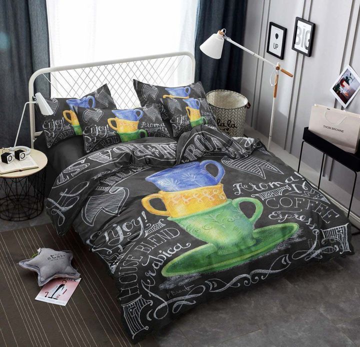 Coffee Bedding Set
