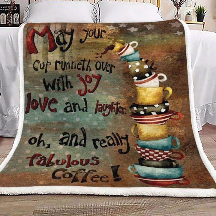 Coffee Fleece Blanket