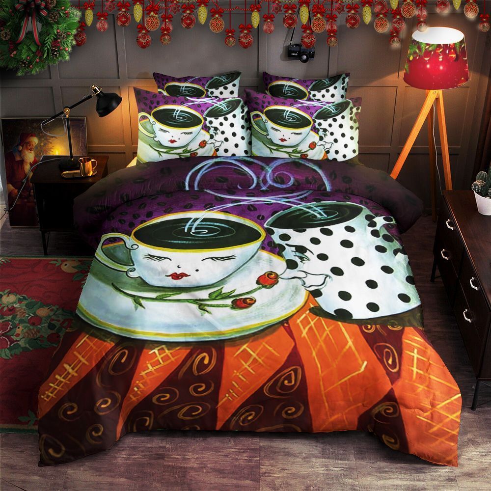 Coffee Bedding Set