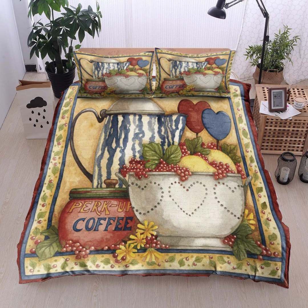 Coffee Bedding Set