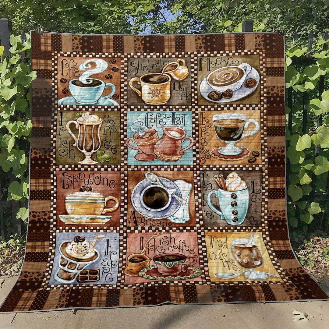 Coffee NX030603 Quilt Blanket