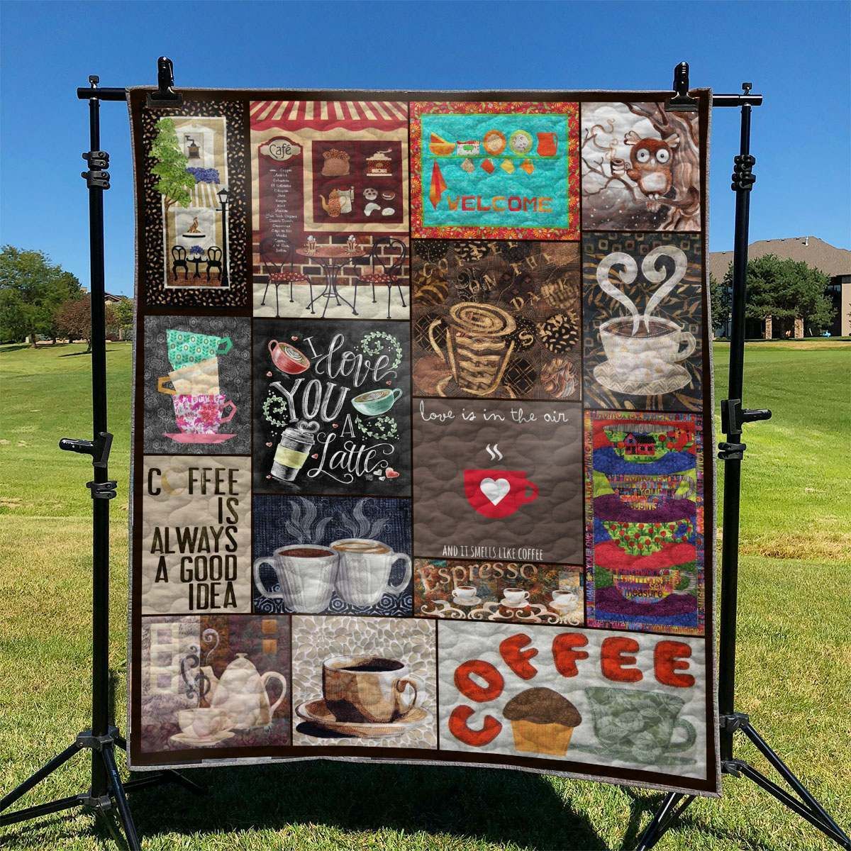 Coffee TD2809301 Quilt Blanket