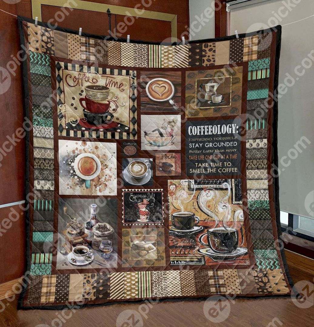 Coffee Time PKD210608 Quilt Blankets