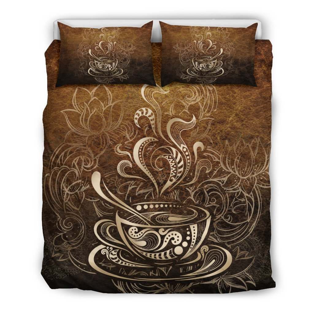 Coffee Zen Bedding Set