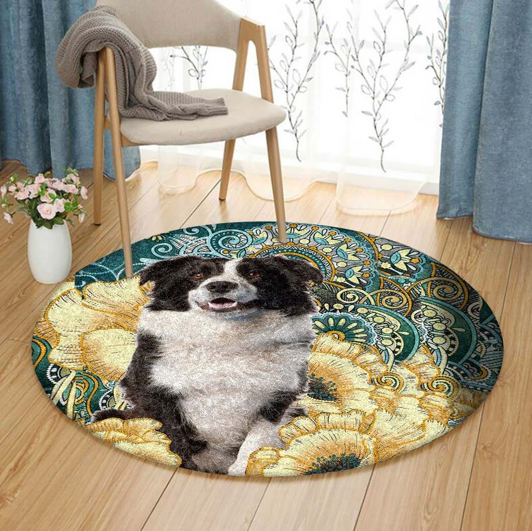 Collie Round Carpet