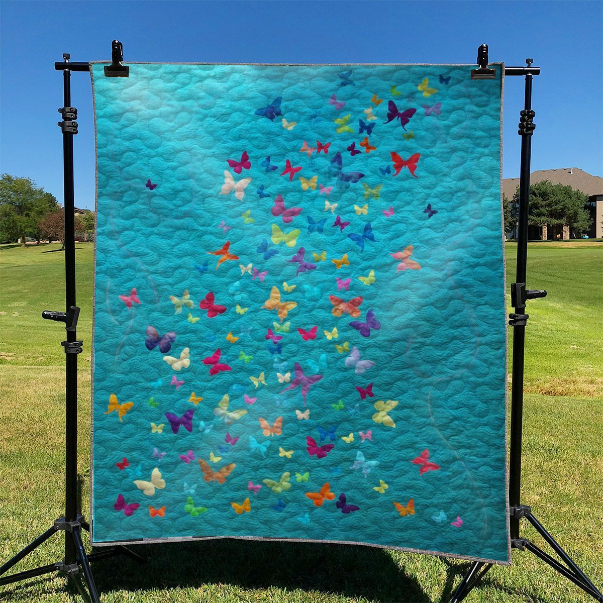 Color Butterfly GS-LD1209 Quilt Blanket
