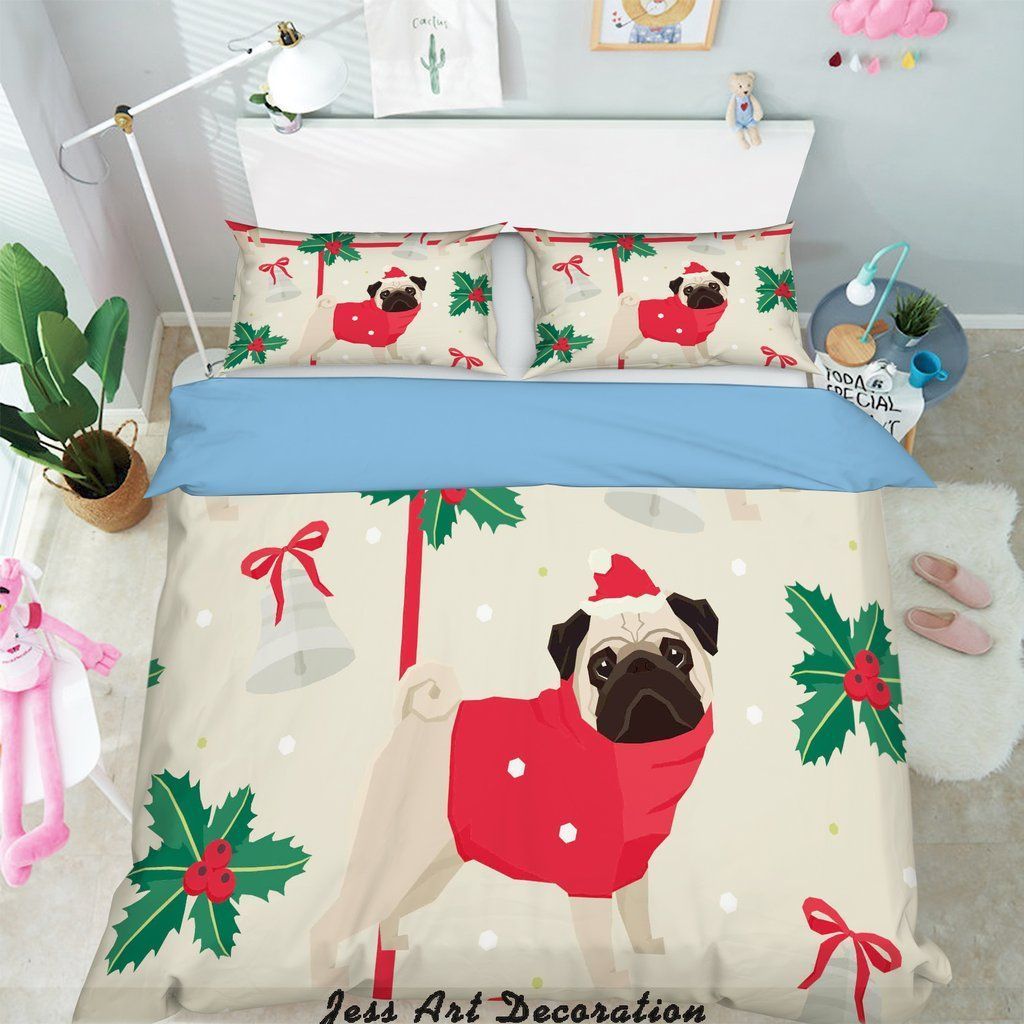 Color Dog Bedding Set