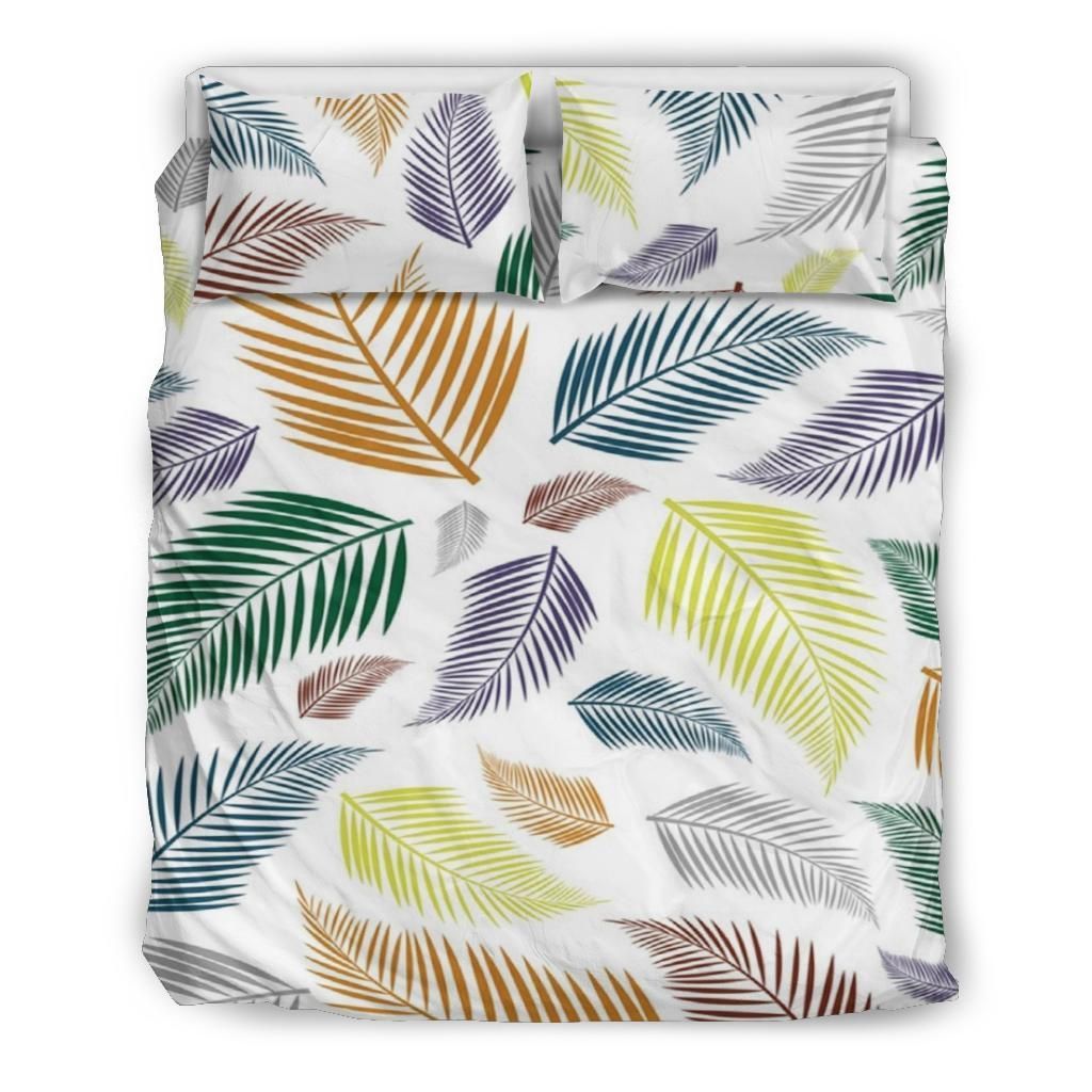 Color Palm Tree Bedding Set