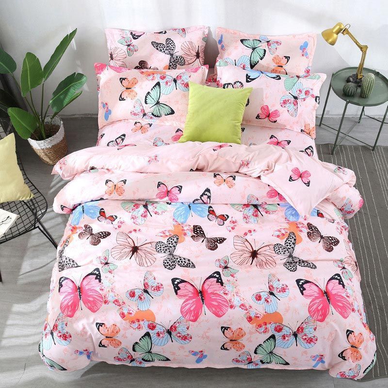 Colorful Butterfly Bedding Set