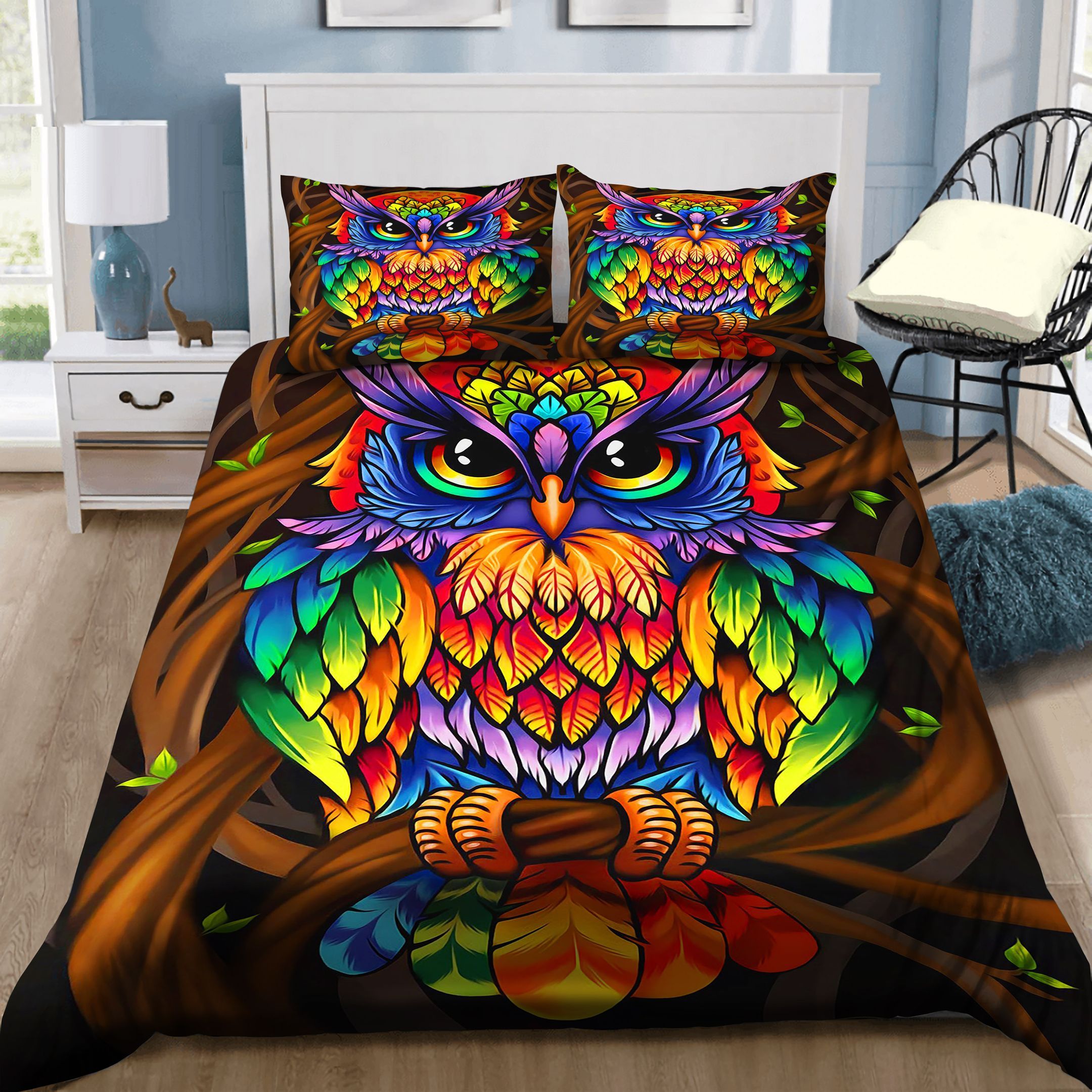 Colorful Cat Bedding Set