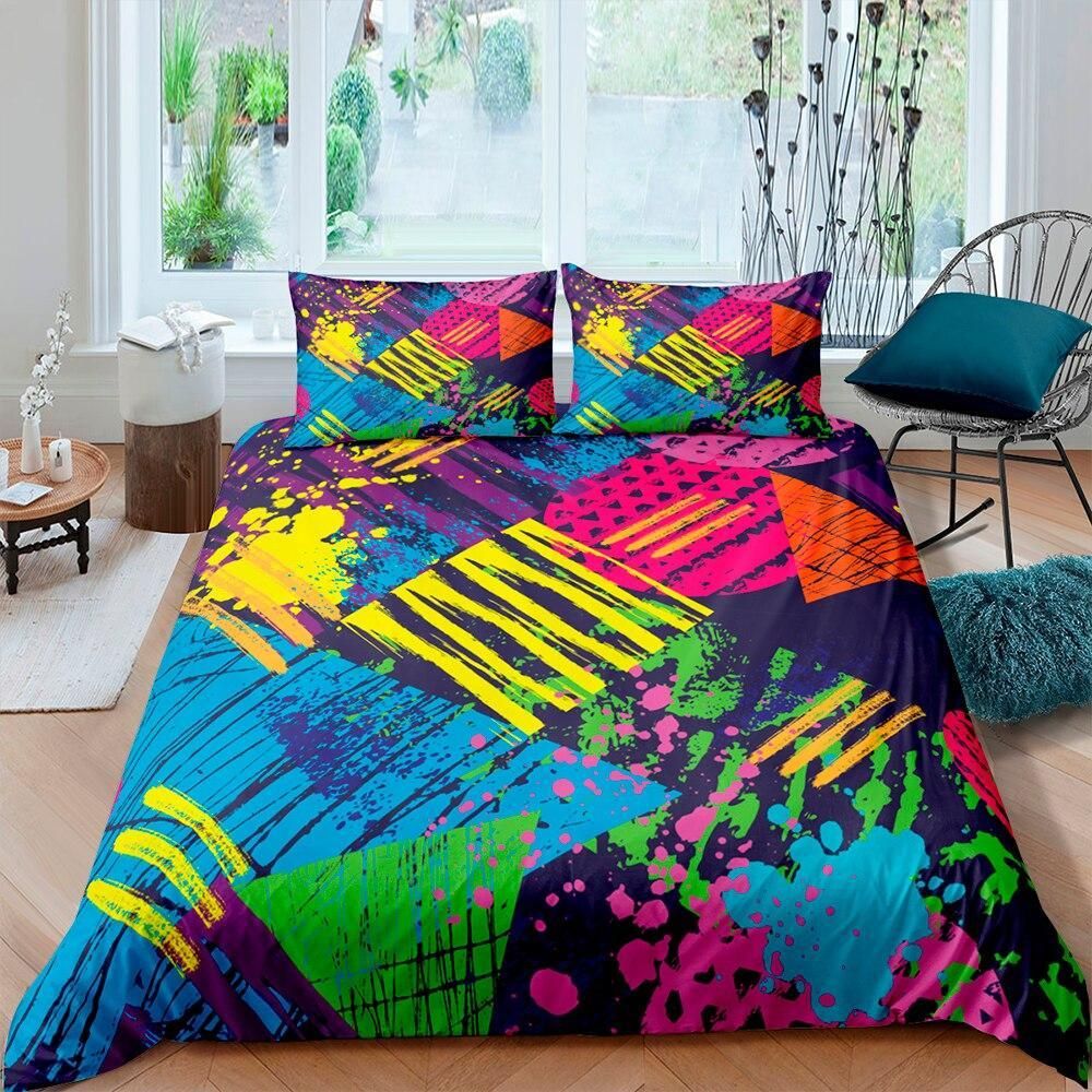Colorful Design Patterns Bedding Set