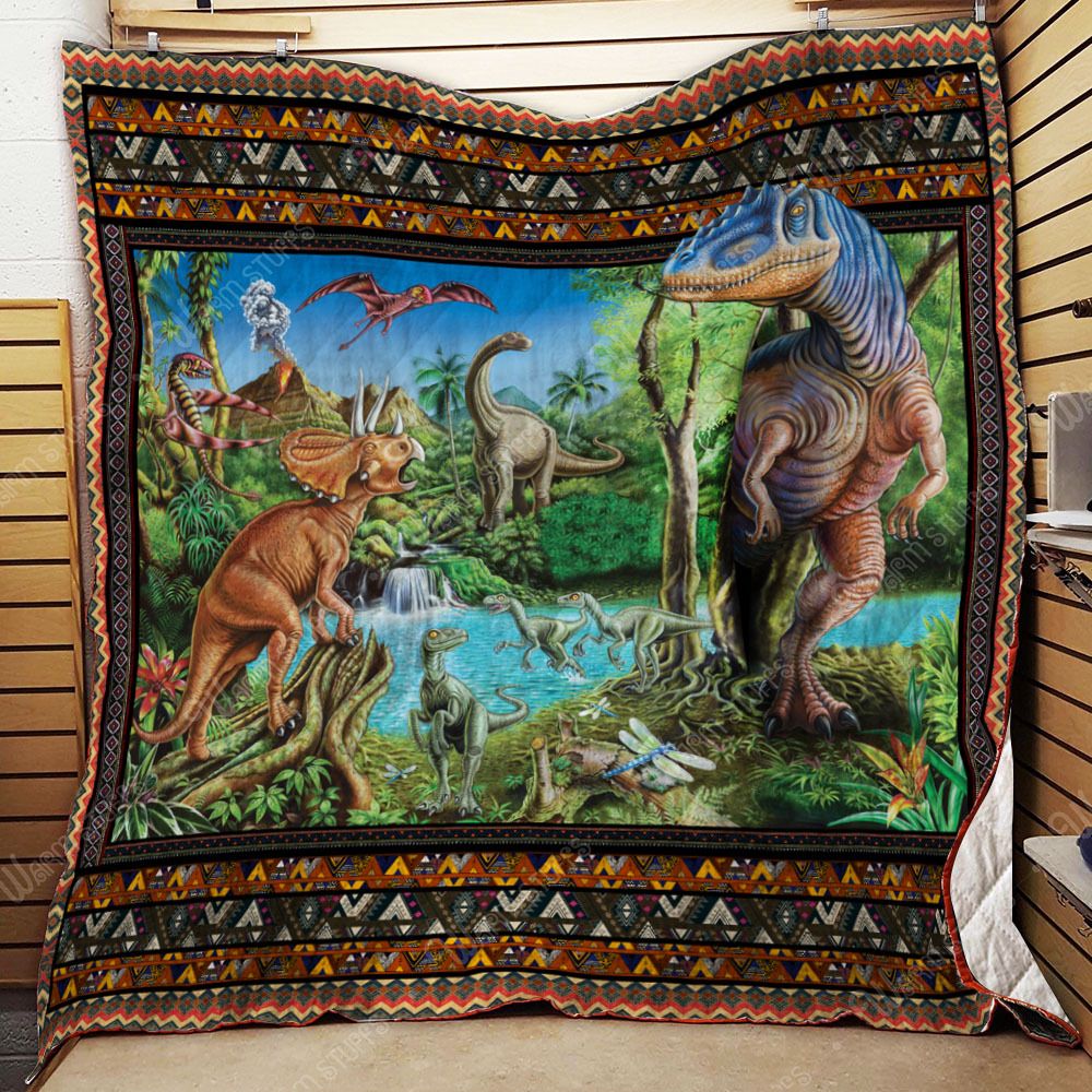 Colorful Dinosaurs Quilt Blanket Kb34 Dhc1312121Dd