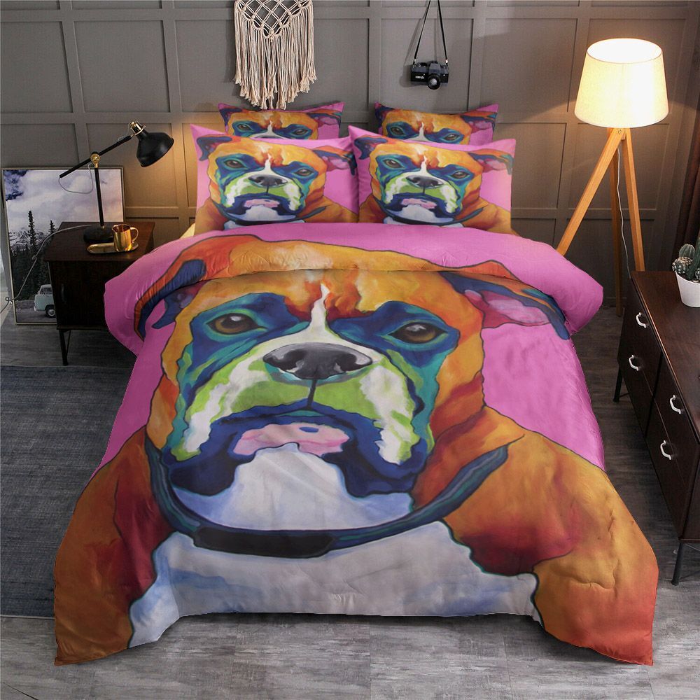 Colorful Dog Bedding Set