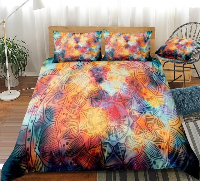 Colorful Mandala Bohemian Bedding Set