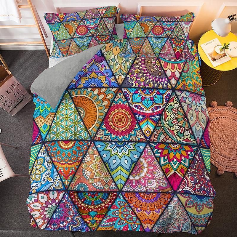 Colorful Mandala Vintage Bedding Set