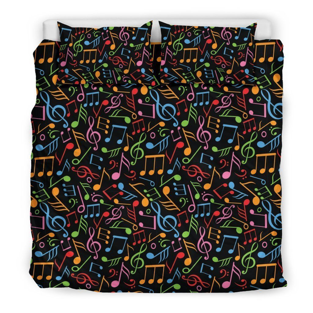 Colorful Music Note Comfortable Bedding Set