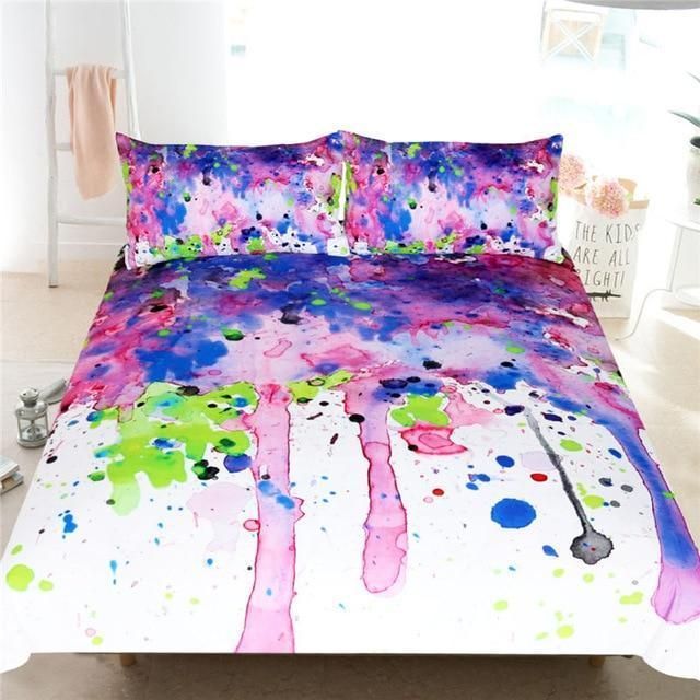 Colorful Paintings Bedding Set