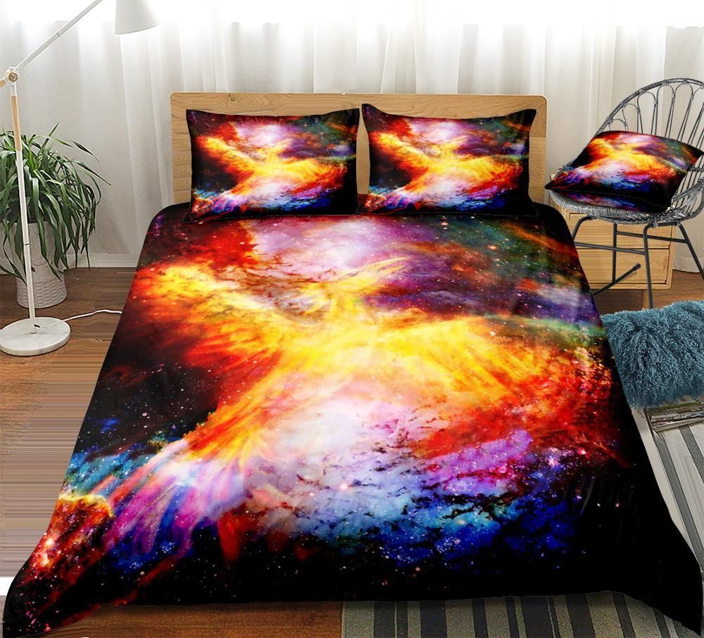 Colorful Phoenix Bird Bedding Set